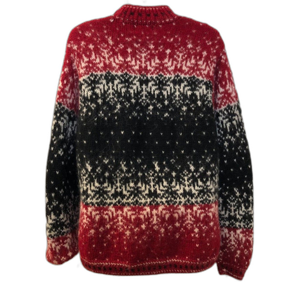 Vintage Chelsea Cambell for Charter Club Wool Mohair Heavy Sweater Women's M - Picture 3 of 13